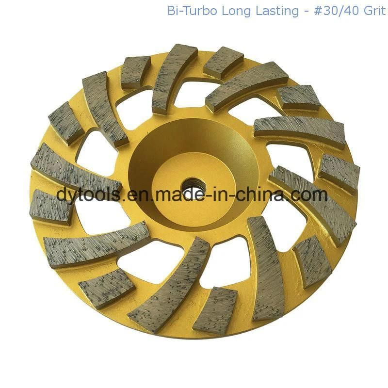 Diamond Grinding Cup Wheel with Special Desings for Concrete and Stone