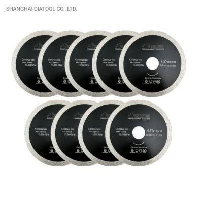 Professional Hot-Pressed Continue Rim Diamond Blade