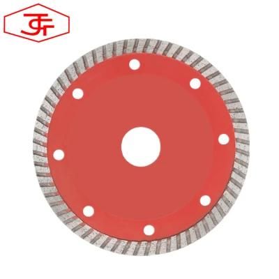 Cold Pressed Sintered Continuous Turbo Diamond Saw Blade for Cutting Stone