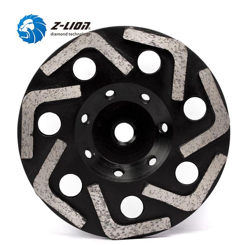 6" Diamond L Segments Wheel Cup Disc for Concrete Surface Grinding