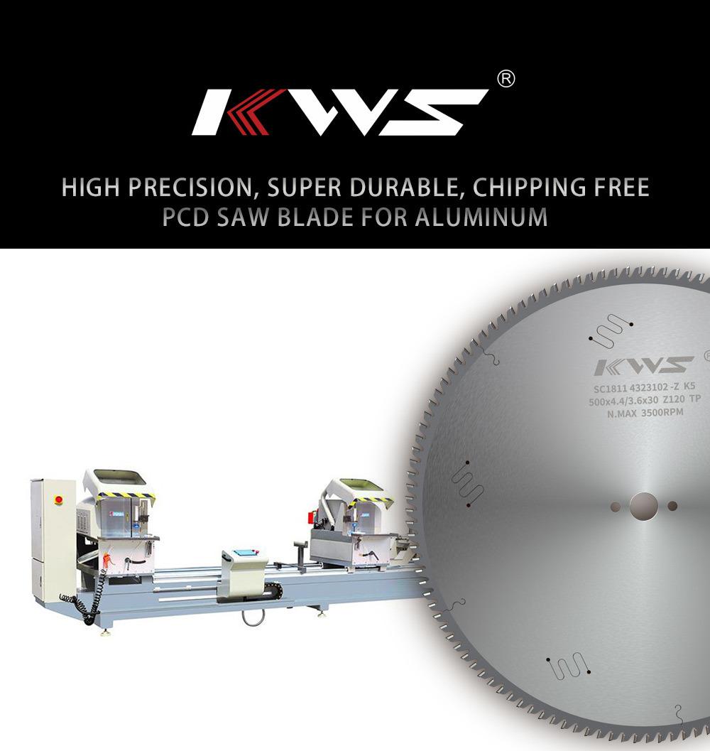 Kws PCD Circular Saw Blade for Aluminum Cutting