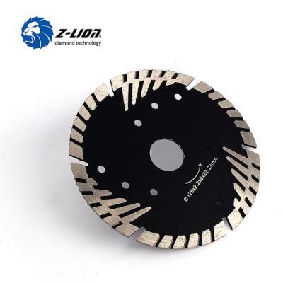 Factory Direct 4.5&quot;/115mm Turbo Diamond Sintered Saw Blade for Concrete/Granite/Stone/Sandstone