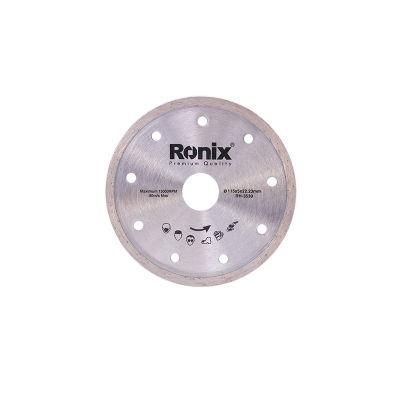 Ronix Model Rh-3530~3533 115/125/180/230mm Diamond Sharp Blade Ceramic Cutting Disk