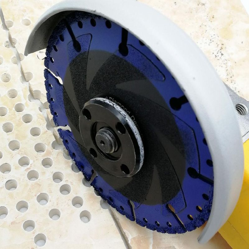 Vacuum Brazed Multi Purpose Demolition Blade for Steel Pipe Stone Concrete Iron