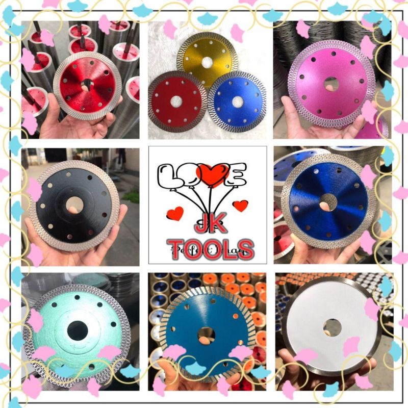 Jk Tools 105mm Super Thin Turbo Diamond Saw Blade /Diamond Wheel /Diamond Cutter Blade for Granite / Ceramic with Hot Press