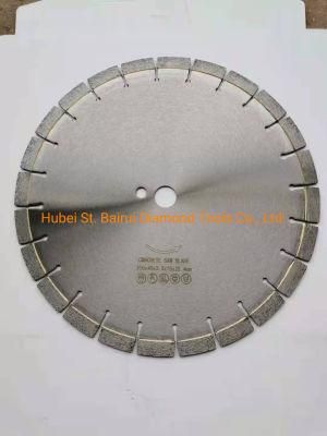 Long Life Concrete Asphalt Saw Blade for Cutting Green Concrete Reinforced Concrete