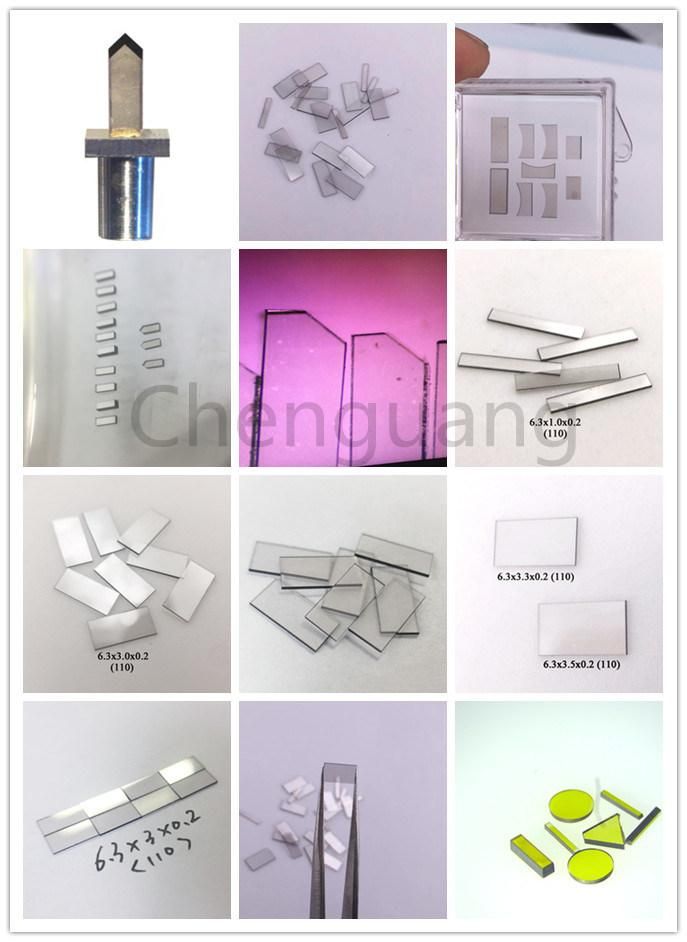 6X3X1.5mm Single Crystal CVD Diamond Plate for Ultra-Precision Mirror Parts CNC Machine Tools