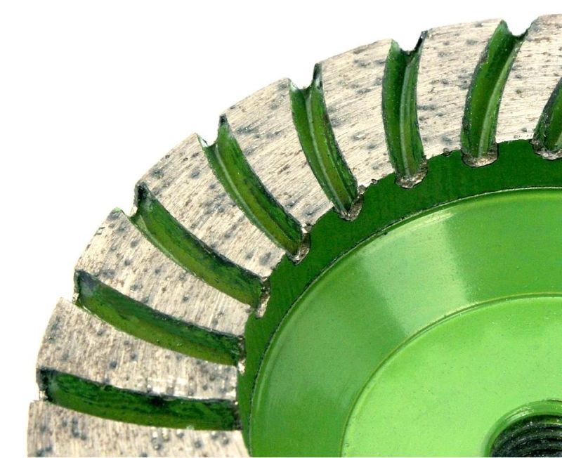 4inch Diamond Turbo Cup Wheel for Concrete Granite Egde Grinding