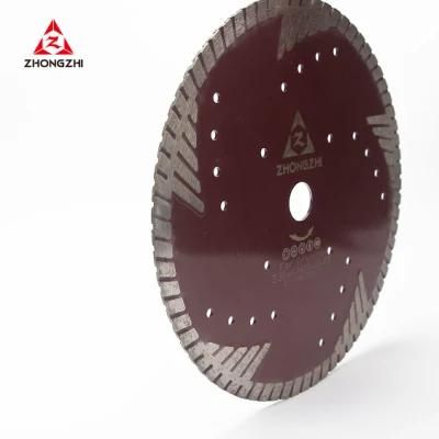 Hot Pressed Segmented Diamond Circular Saw Blades for Dry Cutting