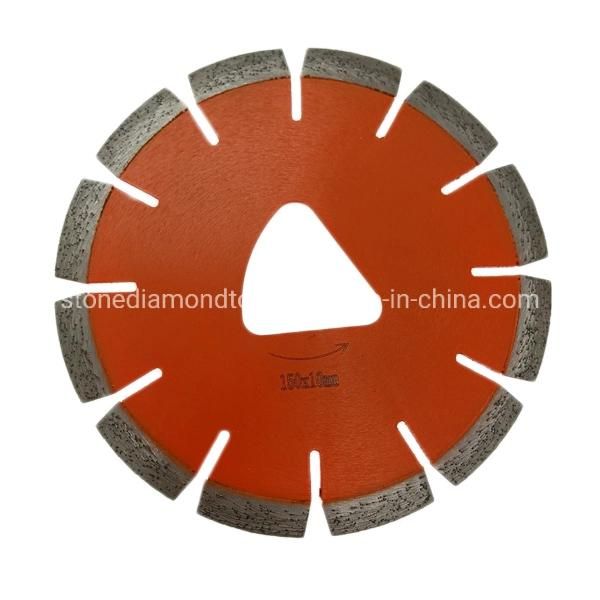 150mm Granite Laser Weld Diamond Cutting Disc Saw Blade