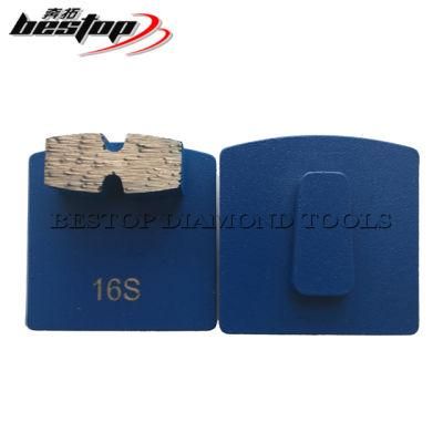 Redi Lock Diamond Concrete Floor Grinding Pad for Floor Machine