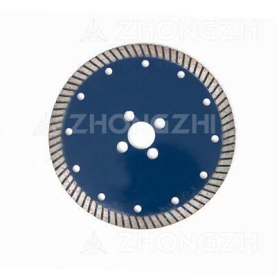 D150 Sintered Narrow Continuous Turbo Rim Diamond Blade for Stone Cutting