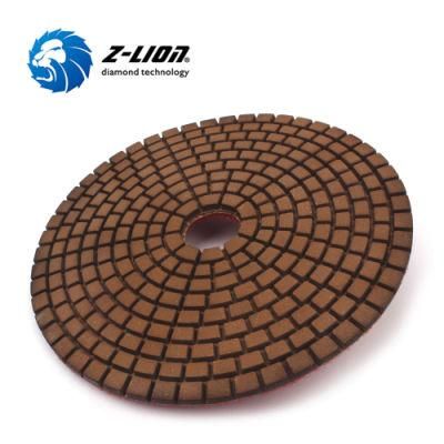 3inch 4inch 5inch Resin Wet Diamond Polishing Pads with Copper Filled