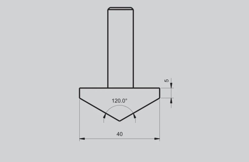 Diamond Tipped Shape "V" Router Bits for Gooving