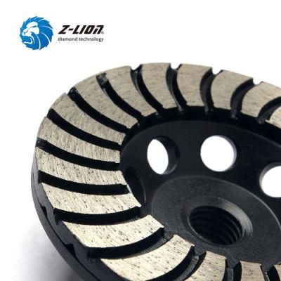 Double Layer Turbo Diamond Cup Grinding Wheel