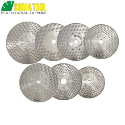 Shdiatool 105 -230 mm Electroplated Diamond Granite Saw Blade for Marble Granite Ceramic Cutting