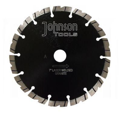 180mm Diamond Laser Welded Saw Blade for Stone