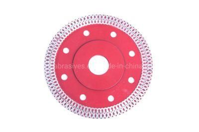 Thin Turbo with Flange Ceramic Cutting Fast Vacume Brazed Diamond Blade