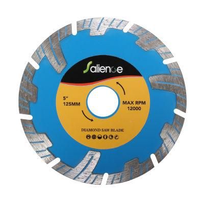 125mm Cold Pressed Blue Diamond Saw Blade with Deep Teeth