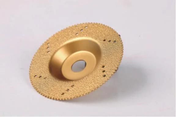 Customized Vacuum Brazed Diamond Cup Wheel for Metal Grinding