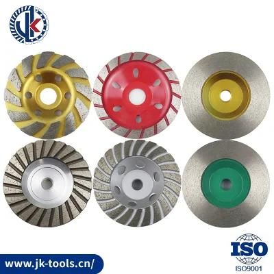 Made in China 4 Inch Continuous Cup Wheel /Diamond Tools /Diamond Cup Wheel /Diamond Wheel for Granite /Marble /Artificial Stone