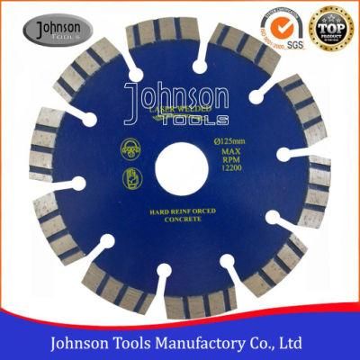 125mm Diamond Laser Turbo Segmented Blade for Genral Purpose Cutting