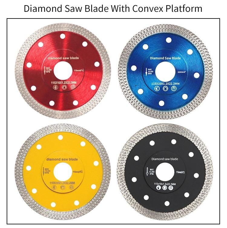 Porcelain Blade Super Thin Ceramic Diamond Saw Blades for Grinder Dry or Wet Tile Cutter Disc