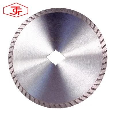 Turbo Flat Dry Cutting Concrete Cutting Diamond Saw Blade
