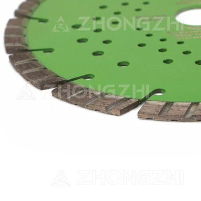 7&prime;&prime; Laser Turbo Bevel Segments Diamond Disc for Stone Fast Cutting