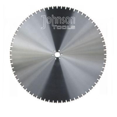 48&quot; Laser Welded Diamond Circular Wall Saw Blade Reinforced Concrete Cutting Tools