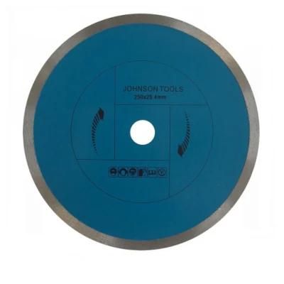 250mm Sintered Continuous Saw Blade for ceramic and Tile