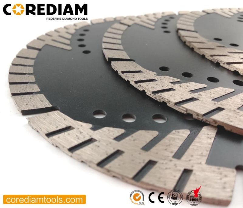 4.5inch /115mm Sinter Hot Pressed Turbo Saw Blade for Stone Cutting/Diamond Tool