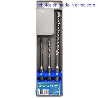 5.5X160X100mm Brick Stone Concrete Hammer Drill Bits Pediment Head