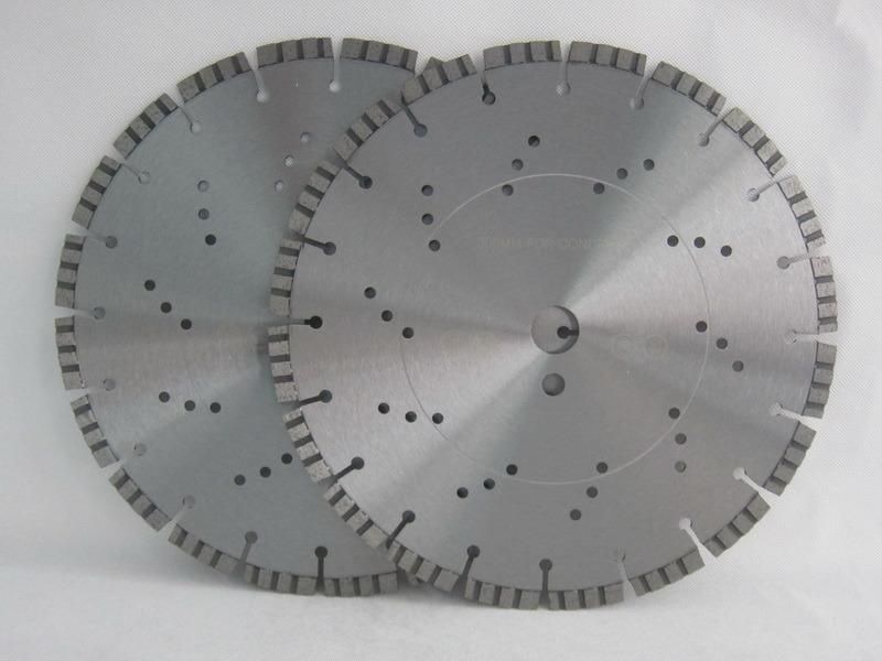 Fast Cutting Turbo Diamond Saw Blade for Reinforced Concrete