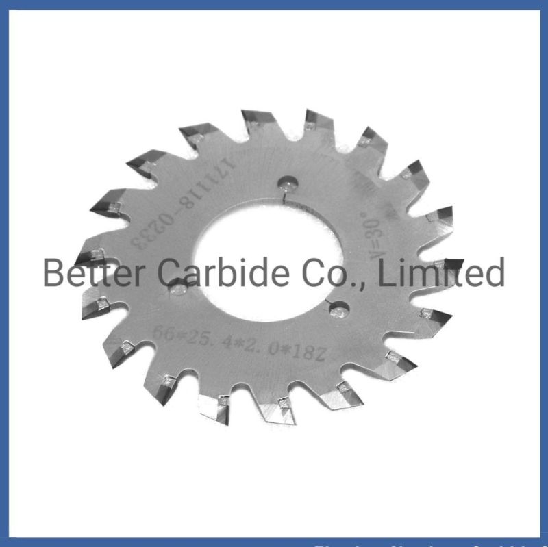Yg6 Grinding Tungsten Carbide Saw Blade - Cemented Blade for PCB V Scoring