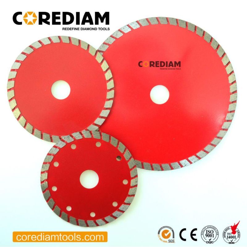 Professional Hot-Pressed Turbo Blade for Stone/Diamond Saw Blade