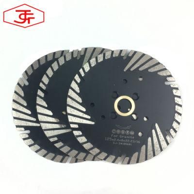 Diamond Saw Blade with Protective Teeth for Cutting Granite