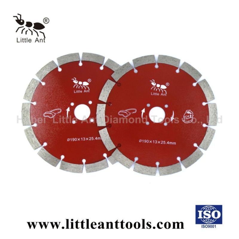 Popular 190mm Diamond Saw Blade for Granite, Marble, Concrete