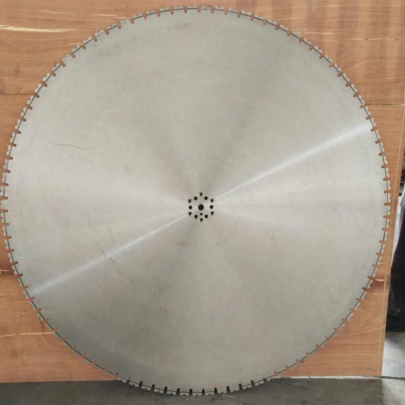 High Quality Large Tools 64" Laser Welded Diamond Saw Blade for Cutting Concrete Reinforced Concrete Wall Saw