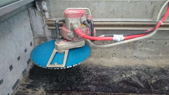 800mm Diamond Circular Wall Saw Blade Reinforced Concrete Cutting Tools