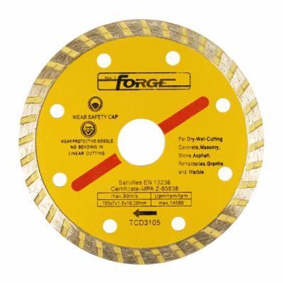 105mm (4&quot;) Cutting Disc Turbo Diamond Blades