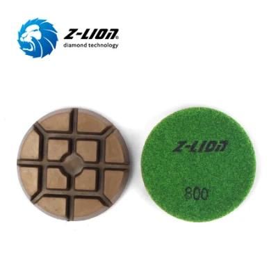 3inch/80mm Resin Bond Polishing Pad for Concrete Stone Floor Wet Use