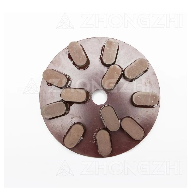 D200mm Resin-Bond Diamond Abrasive Polishing Disc for Granite and Marble