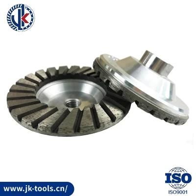 Fast Cutting Turbo Diamond Cup Wheel for Grinding Stone 100mm*M14