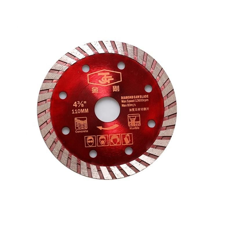 105mm Sintered Turbo Wet Diamond Saw Blade for Granite