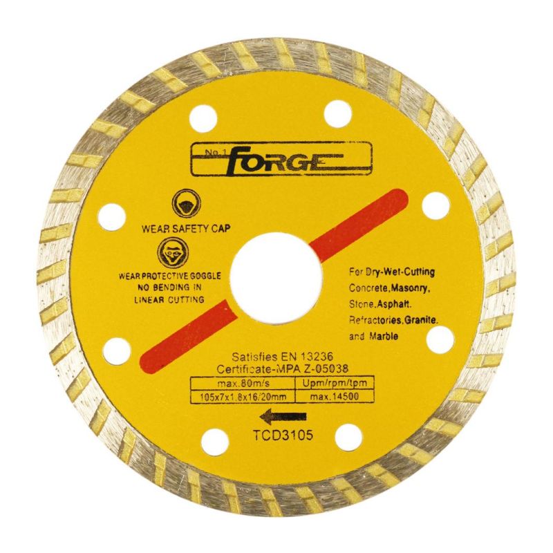 105mm (4") Cutting Disc Turbo Diamond Blades