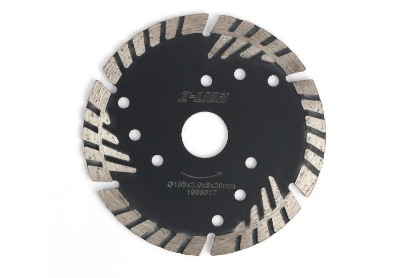 8"/200mm Sharp Metal Abrasive Turbo Diamond Cutting Disc for Stone/Marble/Ceramic