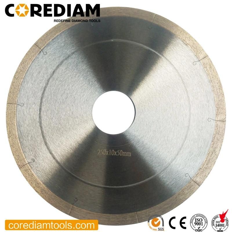 Sintered Diamond Saw Blade with Silent Cutting Slot for Ceramic Tile and Porcelain in All Size /Diamond Cutting Disc/Diamond Tools/Cutting Disc