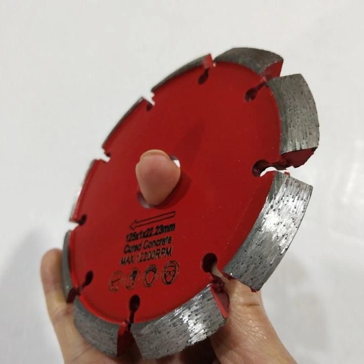 125mm Tuck Point Blades Diamond Crack Chaser Cutting Disc for Concrete Pavement Repairing