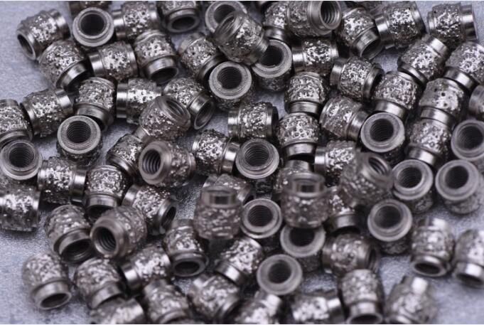 44beads Vacuum Brazed Diamond Wire Metal Cutting